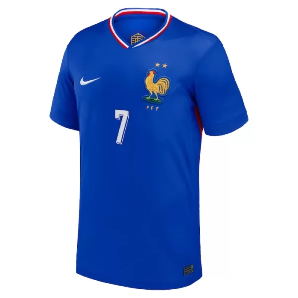 Maillot France Griezmann 7 Homme Domicile Euro 2024