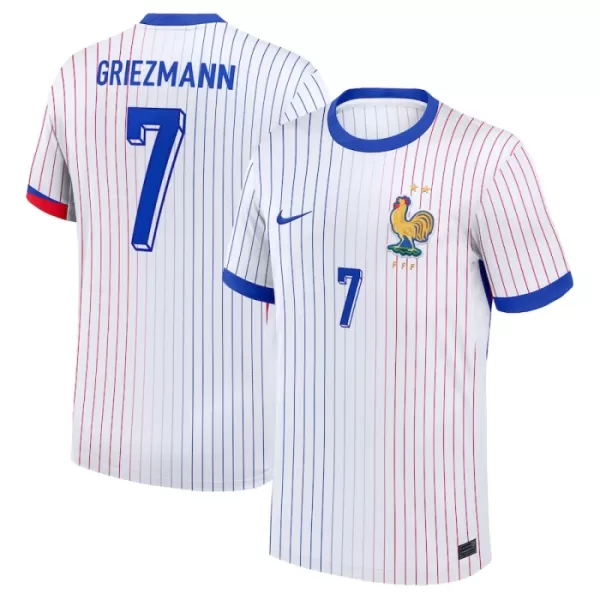 Maillot France Griezmann 7 Homme Extérieur Euro 2024