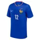 Maillot France Kolo Muani 12 Homme Domicile Euro 2024