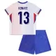 Maillot France Konate 13 Enfant Extérieur Euro 2024