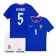 Maillot France Kounde 5 Enfant Domicile Euro 2024