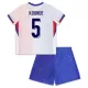 Maillot France Kounde 5 Enfant Extérieur Euro 2024