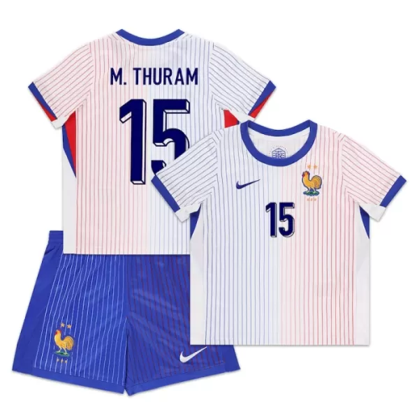 Maillot France M. Thuram 15 Enfant Extérieur Euro 2024