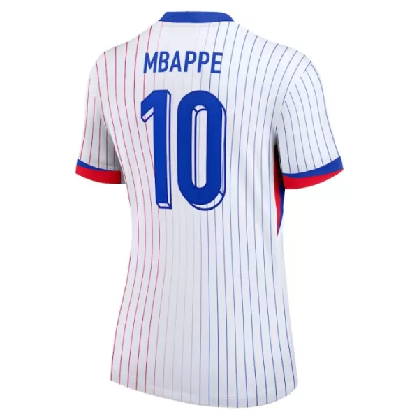 Maillot France Mbappé 10 Femme Extérieur Euro 2024