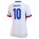 Maillot France Mbappé 10 Femme Extérieur Euro 2024