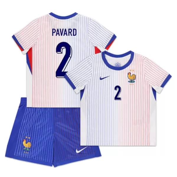 Maillot France Pavard 2 Enfant Extérieur Euro 2024