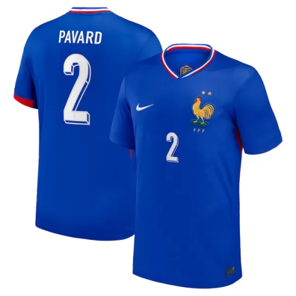 Maillot France Pavard 2 Homme Domicile Euro 2024