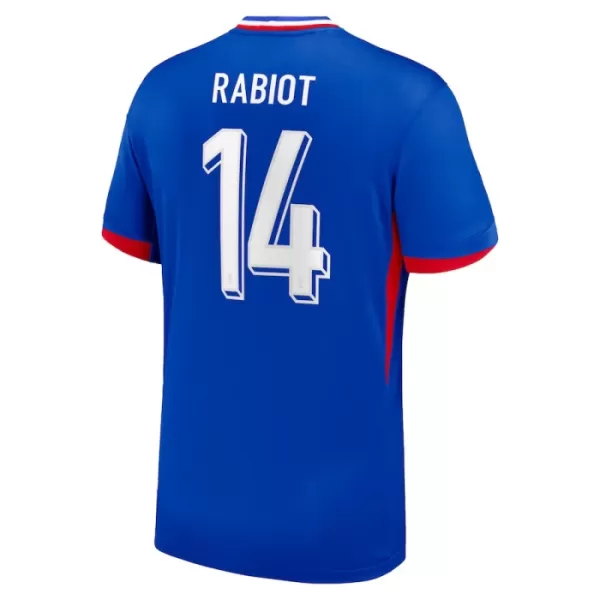 Maillot France Rabiot 14 Homme Domicile Euro 2024