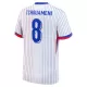 Maillot France Tchouameni 8 Homme Extérieur Euro 2024