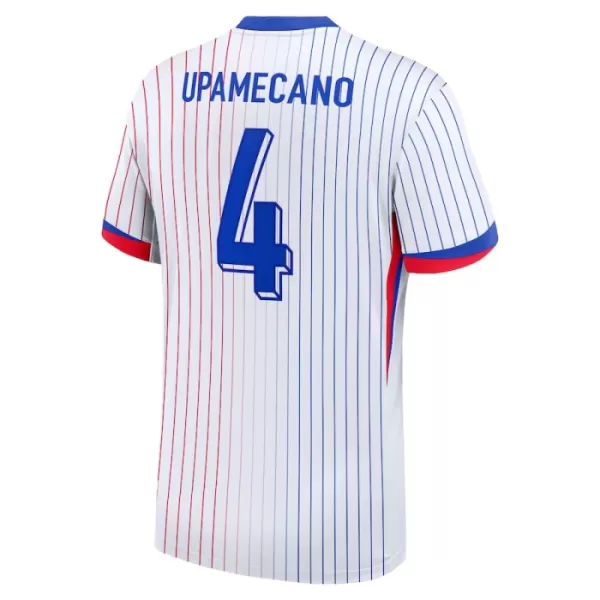 Maillot France Upamecano 4 Homme Extérieur Euro 2024