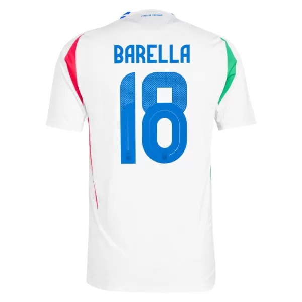 Maillot Italie Barella 18 Homme Extérieur Euro 2024