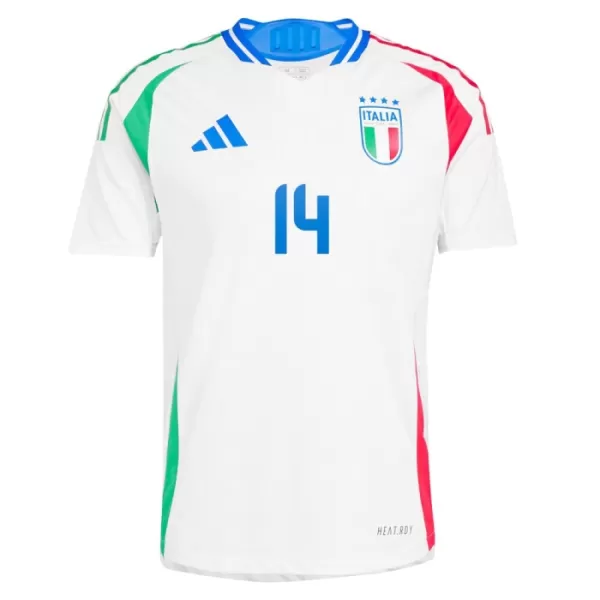 Maillot Italie Chiesa 14 Homme Extérieur Euro 2024