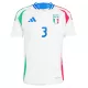 Maillot Italie DiMarco 3 Homme Extérieur Euro 2024