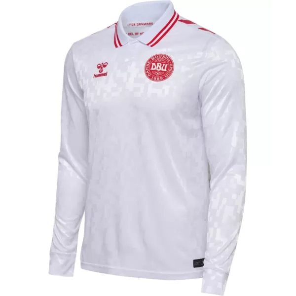 Maillot Manches Longues Danemark Homme Extérieur Euro 2024