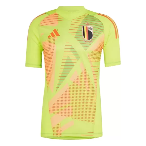 Maillot Gardien Belgique Homme Euro 2024 Jaune