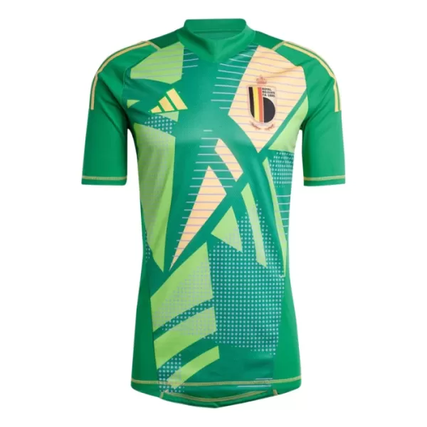 Maillot Gardien Belgique Homme Euro 2024 Verte