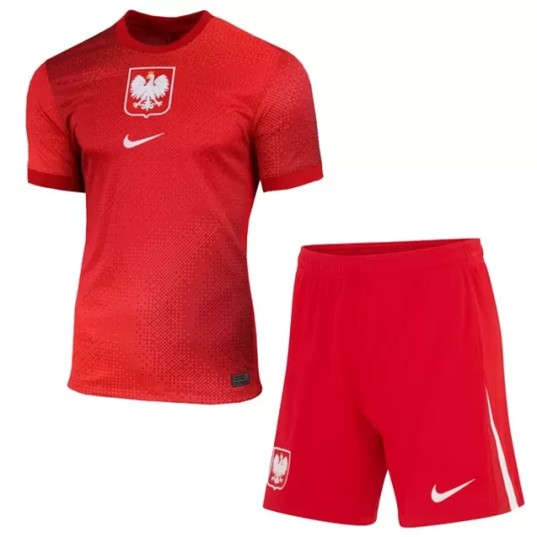 Maillot Pologne Enfant Extérieur Euro 2024