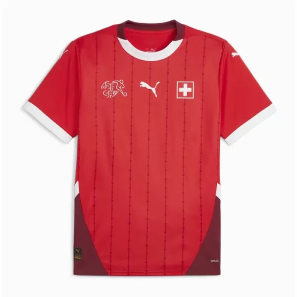 Maillot Suisse Homme Domicile Euro 2024