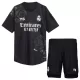 Maillot Gardien Real Madrid Enfant Fourth 2023-24 Noire