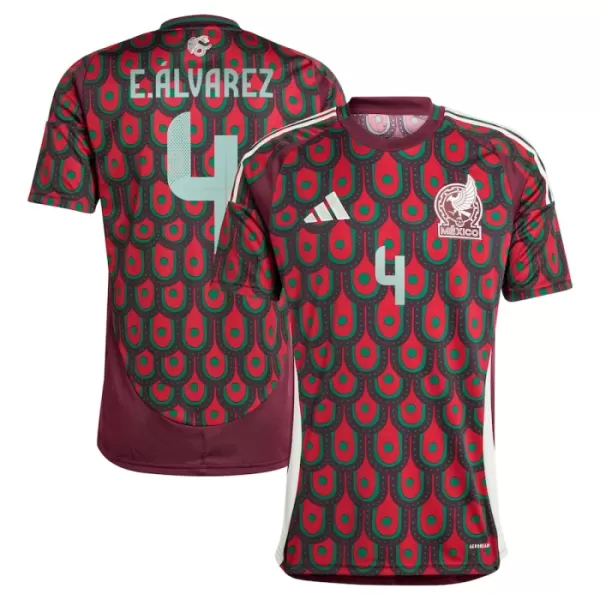 Maillot Mexique Edson Alvarez 4 Homme Domicile 2024