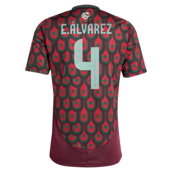 Maillot Mexique Edson Alvarez 4 Homme Domicile 2024