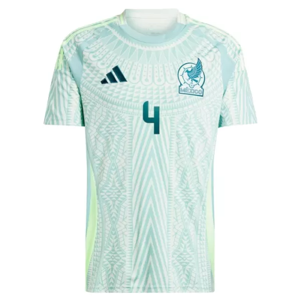 Maillot Mexique Edson Alvarez 4 Homme Extérieur 2024