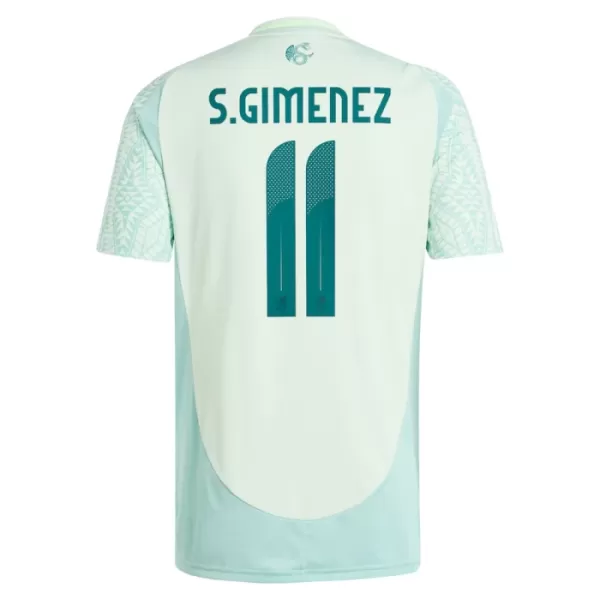 Maillot Mexique Santiago Gimenez 11 Homme Extérieur 2024