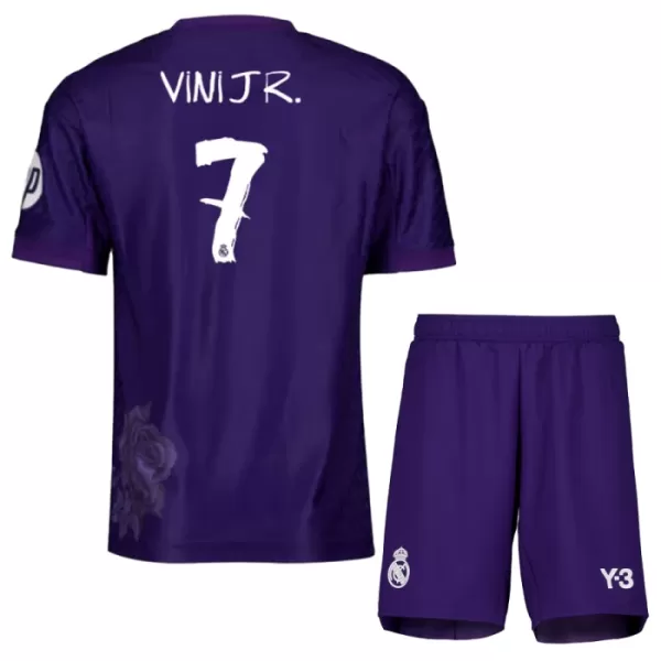 Maillot Real Madrid Vini JR 7 Enfant Fourth 2023-24