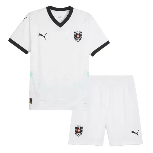 Maillot Autriche Enfant Extérieur Euro 2024