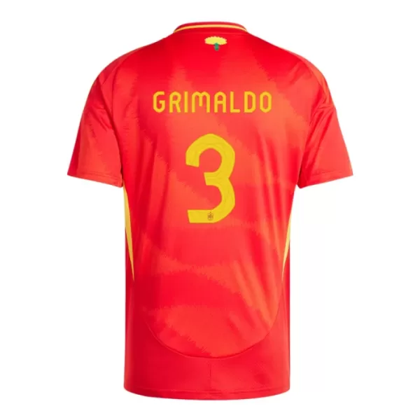 Maillot Espagne Alejandro Grimaldo 3 Homme Domicile Euro 2024