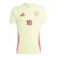 Maillot Espagne Dani Olmo 10 Enfant Extérieur Euro 2024