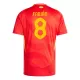 Maillot Espagne Fabian Ruiz 8 Homme Domicile Euro 2024