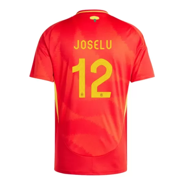 Maillot Espagne Joselu 12 Homme Domicile Euro 2024