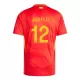 Maillot Espagne Joselu 12 Homme Domicile Euro 2024