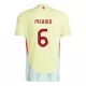 Maillot Espagne Mikel Merino 6 Homme Extérieur Euro 2024