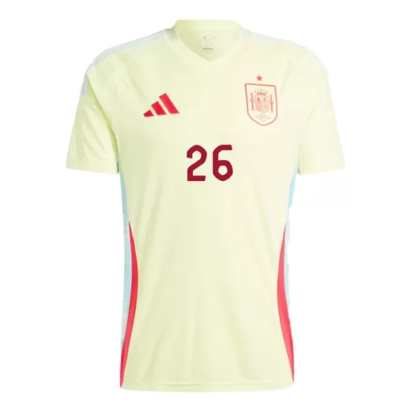 Maillot Espagne Pedri 26 Enfant Extérieur Euro 2024