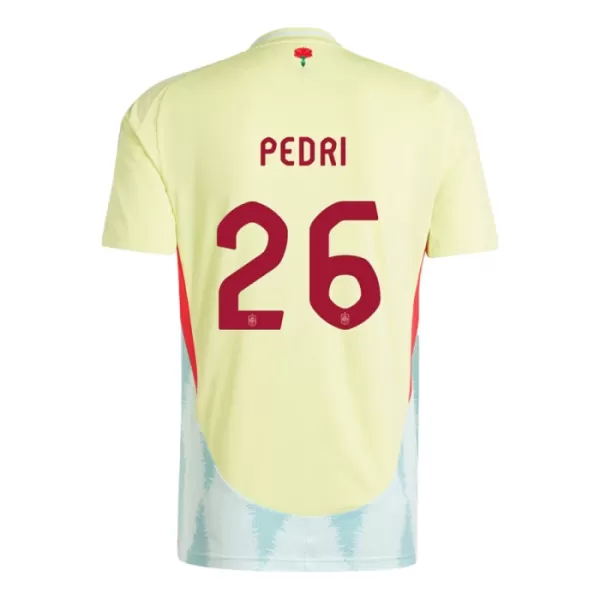 Maillot Espagne Pedri 26 Enfant Extérieur Euro 2024