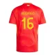 Maillot Espagne Rodrigo 16 Enfant Domicile Euro 2024