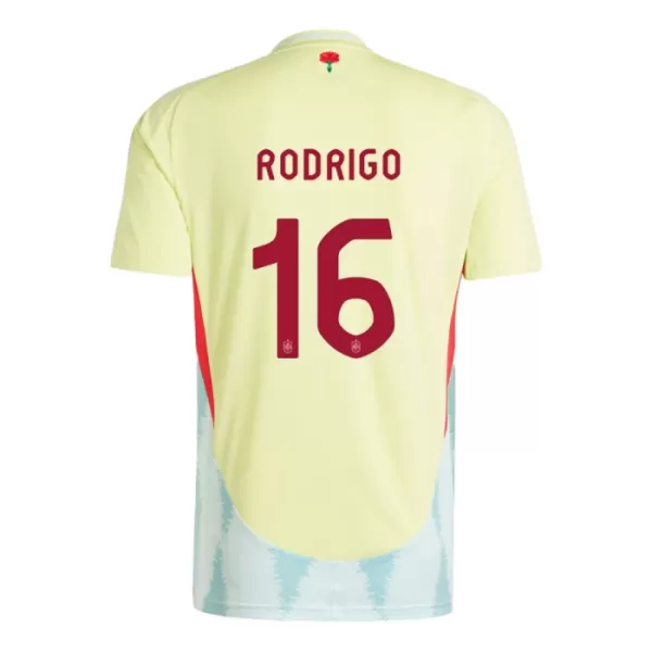 Maillot Espagne Rodrigo 16 Enfant Extérieur Euro 2024