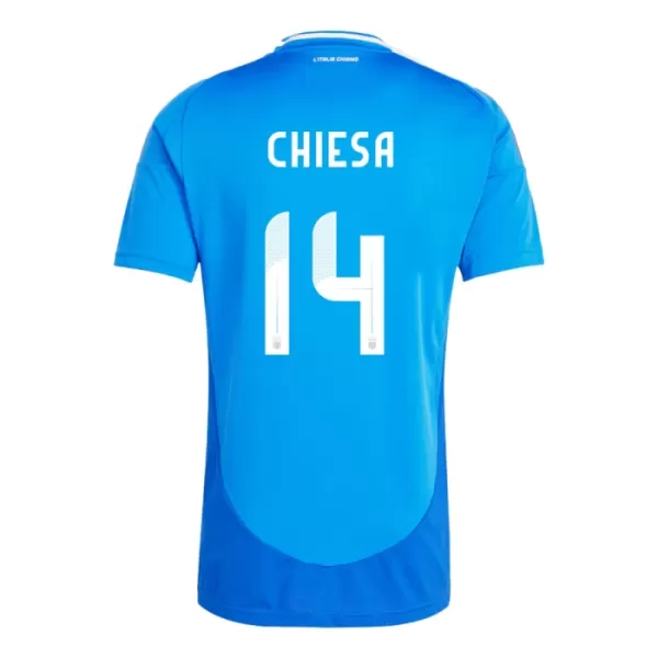 Maillot Italie Federico Chiesa 14 Homme Domicile Euro 2024