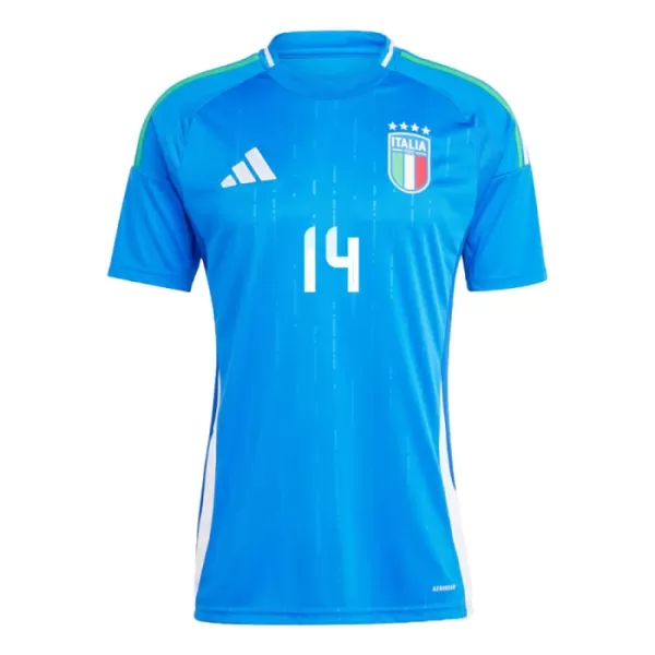 Maillot Italie Federico Chiesa 14 Homme Domicile Euro 2024