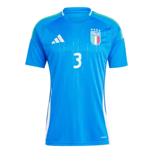 Maillot Italie Federico Dimarco 3 Homme Domicile Euro 2024