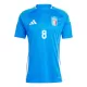 Maillot Italie Jorginho 8 Homme Domicile Euro 2024