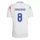 Maillot Italie Jorginho 8 Homme Extérieur Euro 2024