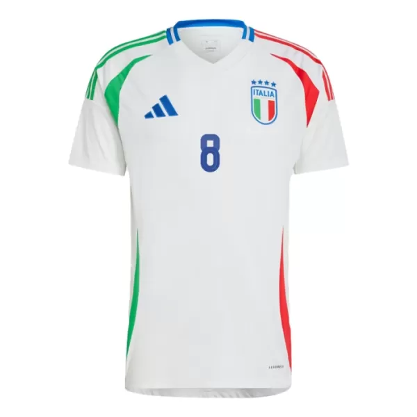 Maillot Italie Jorginho 8 Homme Extérieur Euro 2024