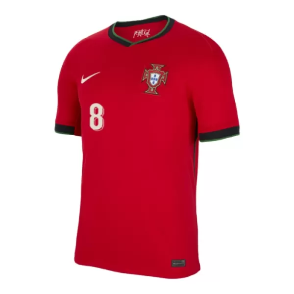 Maillot Portugal Bruno Fernandes 8 Enfant Domicile Euro 2024