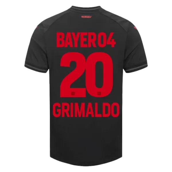 Maillot Bayer 04 Leverkusen Alejandro Grimaldo 20 Homme Domicile 2023-24