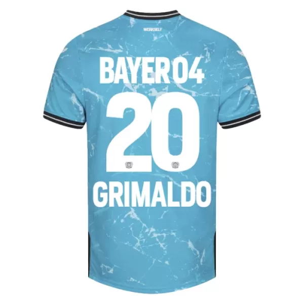 Maillot Bayer 04 Leverkusen Alejandro Grimaldo 20 Homme Third 2023-24