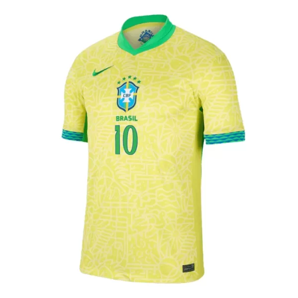 Maillot Brésil Rodrygo 10 Homme Domicile 2024