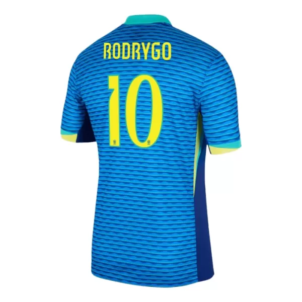 Maillot Brésil Rodrygo 10 Homme Extérieur 2024